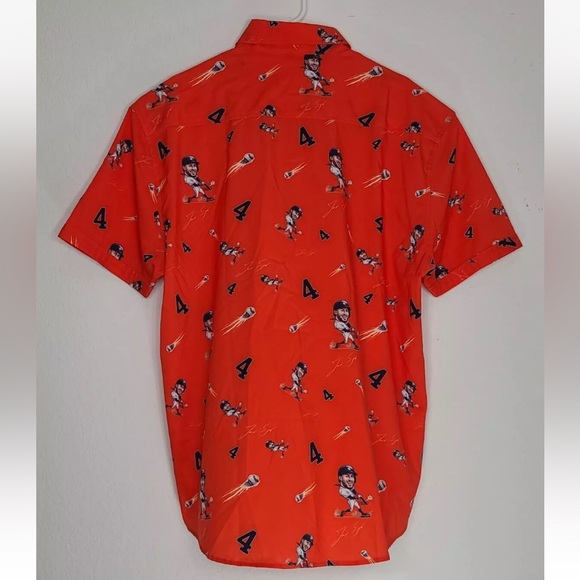 RSVLTS Shirt Houston Astros George Springer All Over Print MLBPA Size XXL Mens - Picture 2 of 8